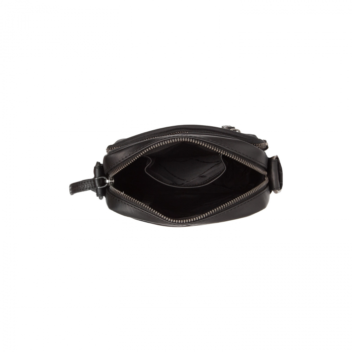 Geanta de barbati, The Chesterfield Brand, din nylon si piele, Karlstad, Negru [3]