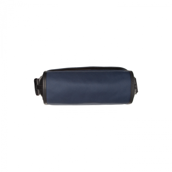 Geanta de barbati, The Chesterfield Brand, din nylon si piele, Mikeli, Bleumarin [5]