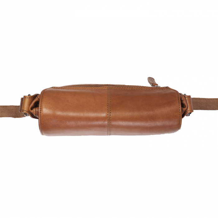 Geanta de barbati The Chesterfield Brand, din piele moale, Bodin, Maro coniac [4]