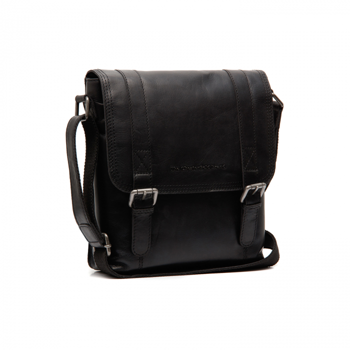 Geanta de barbati The Chesterfield Brand, din piele naturala, Adelanto, Negru [1]