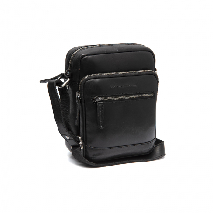 Geanta de barbati, The Chesterfield Brand, din piele naturala, Amantea, Negru [1]