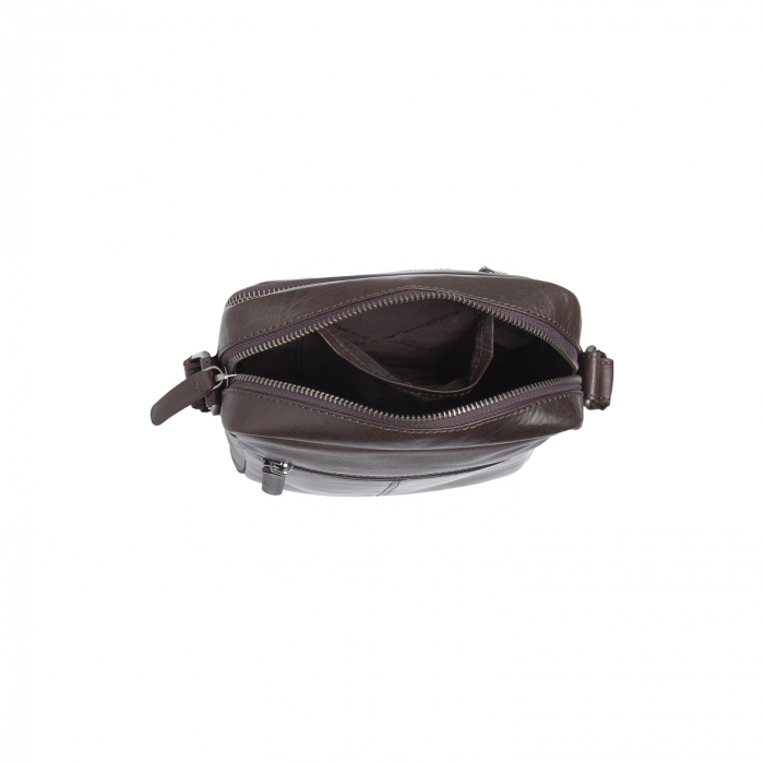 Geanta de barbati, The Chesterfield Brand, din piele naturala, Amantea, Maro inchis [4]
