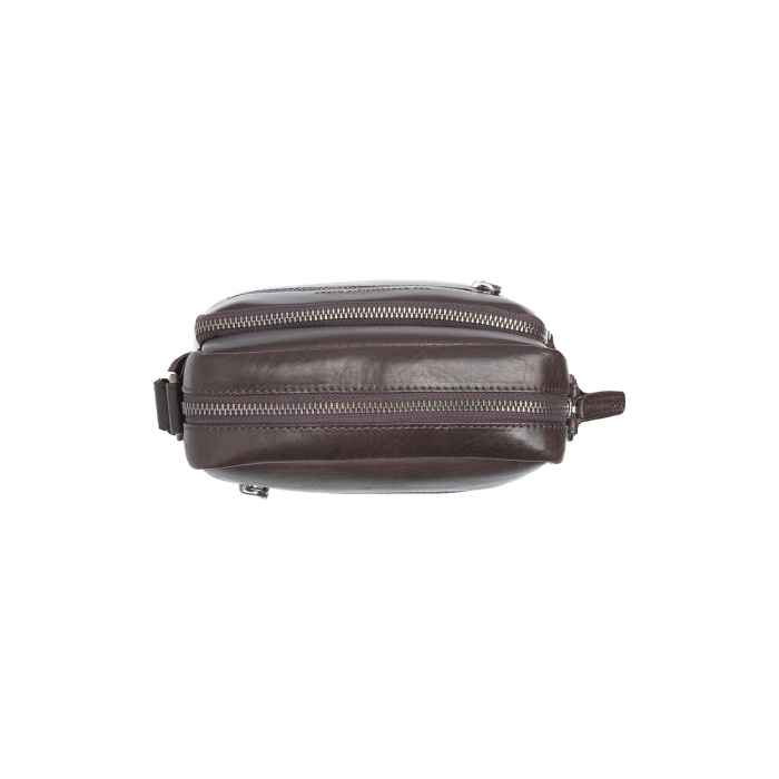 Geanta de barbati, The Chesterfield Brand, din piele naturala, Amantea, Maro inchis [3]
