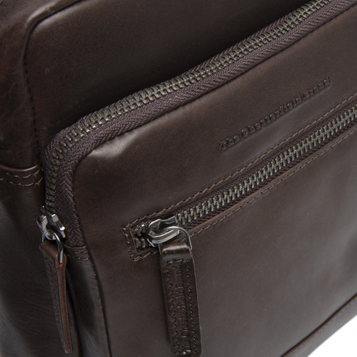 Geanta de barbati, The Chesterfield Brand, din piele naturala, Amantea, Maro inchis [2]