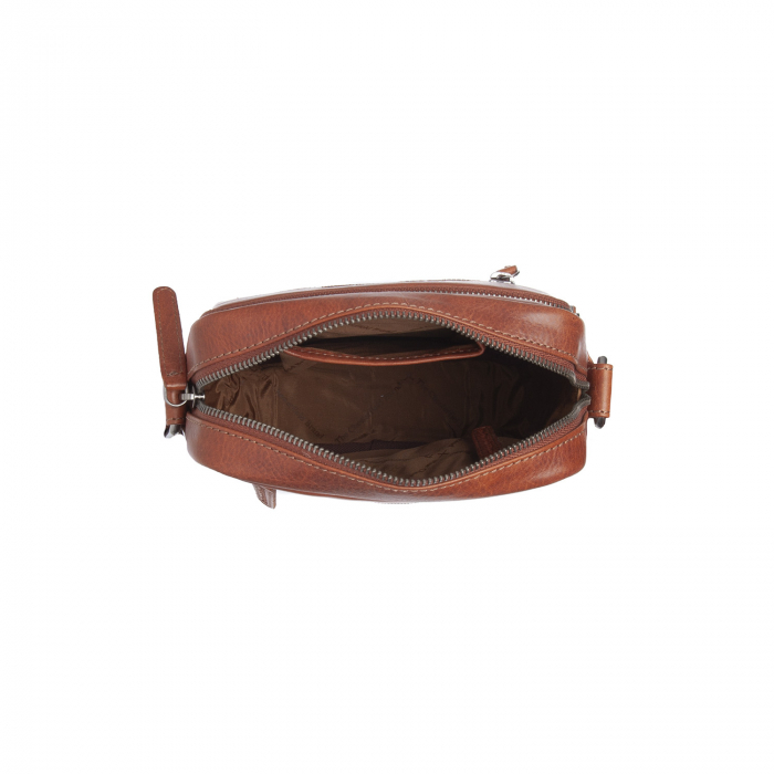 Geanta de barbati, The Chesterfield Brand, din piele naturala, Amantea, Maro coniac [4]