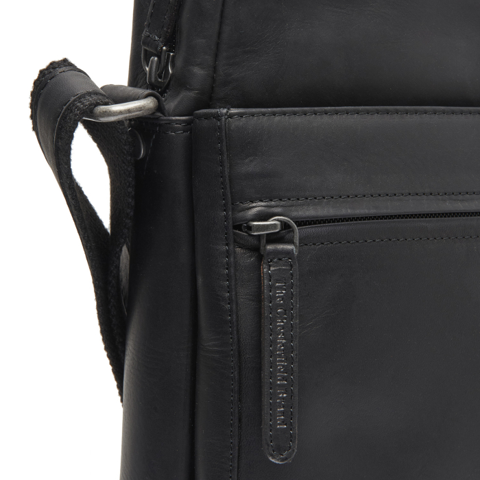 Geanta de barbati, The Chesterfield Brand, din piele naturala, Anzora, Negru [6]