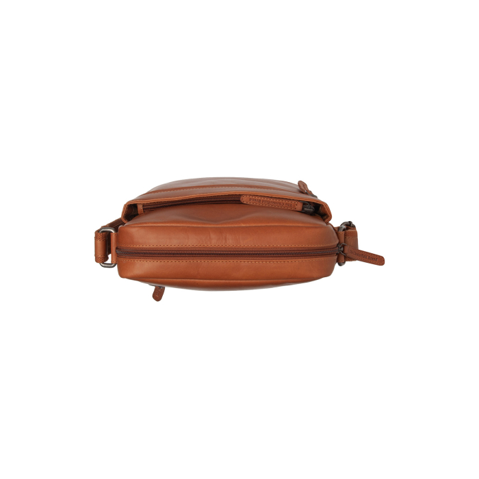 Geanta de barbati, The Chesterfield Brand, din piele naturala, Anzora, Maro coniac [6]