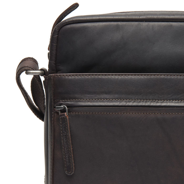Geanta de barbati, The Chesterfield Brand, din piele naturala, Anzora, Maro inchis [5]