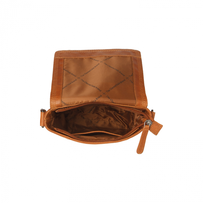 Geanta de barbati The Chesterfield Brand, din piele naturala, Ariano, Maro coniac [3]