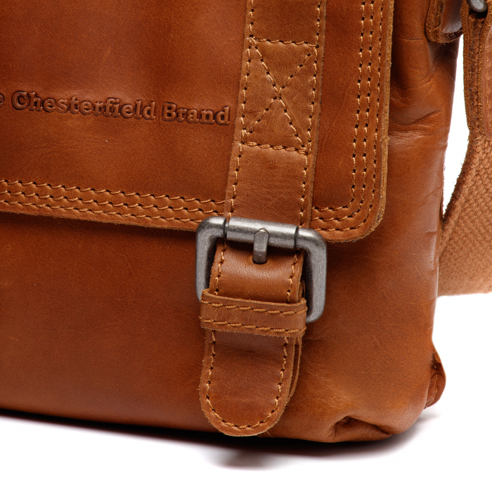 Geanta de barbati The Chesterfield Brand, din piele naturala, Ariano, Maro coniac [5]