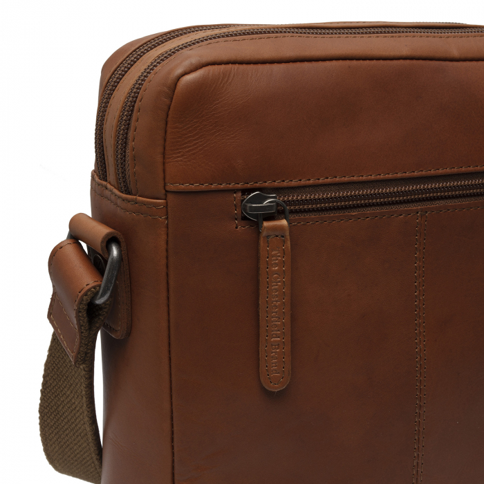 Geanta de barbati The Chesterfield Brand, din piele naturala, Arnhem, Maro coniac [6]