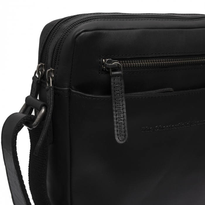 Geanta de barbati The Chesterfield Brand, din piele naturala, Arnhem, Negru [4]