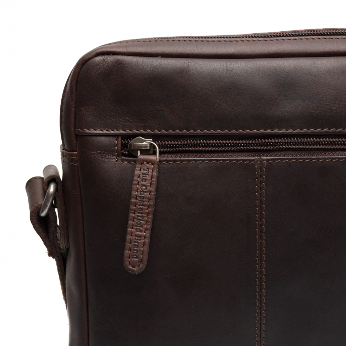 Geanta de barbati The Chesterfield Brand, din piele naturala, Arnhem, Maro inchis [5]