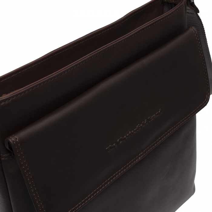 Geanta de barbati The Chesterfield Brand, din piele naturala, Essen, Maro inchis [5]