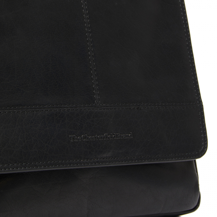 Geanta de barbati The Chesterfield Brand, din piele naturala, Hanau, Negru [2]