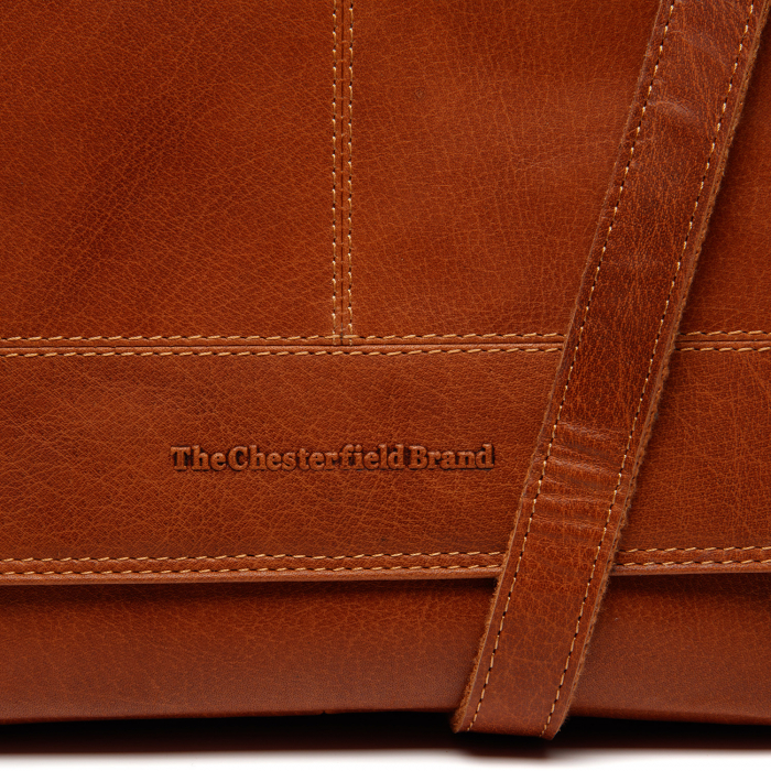 Geanta de barbati The Chesterfield Brand, din piele naturala, Hanau, Maro coniac [2]