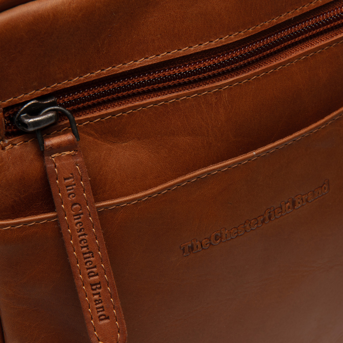 Geanta de barbati, The Chesterfield Brand, din piele naturala, Laveno, Maro coniac [2]