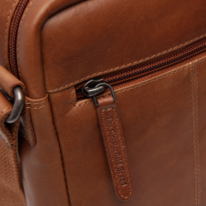 Geanta de barbati, The Chesterfield Brand, din piele naturala, Laveno, Maro coniac [5]