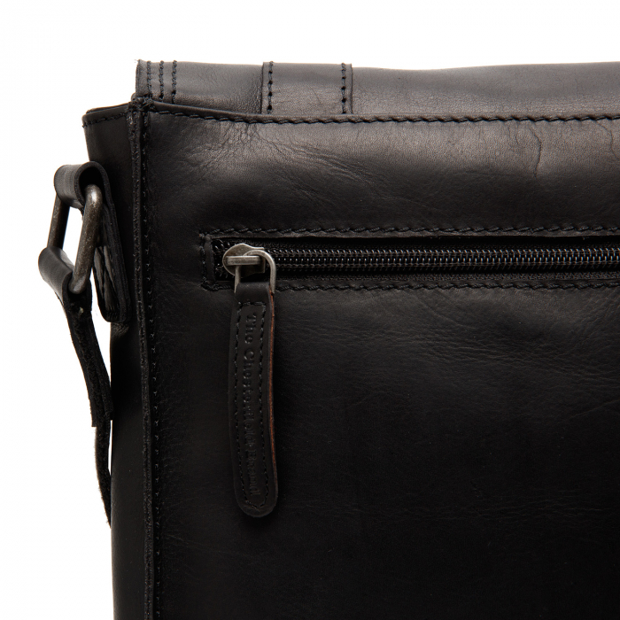 Geanta de barbati The Chesterfield Brand, din piele naturala, Matera, Negru [5]