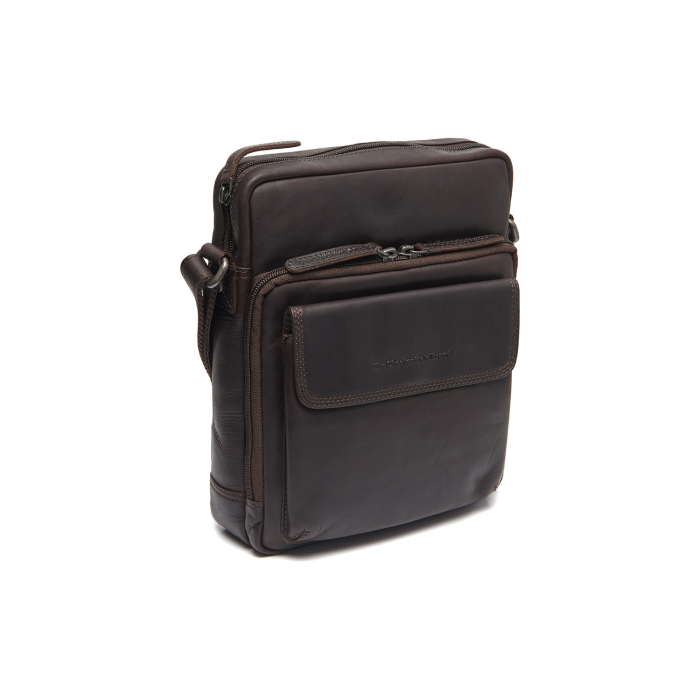 Geanta de barbati, The Chesterfield Brand, din piele naturala, Montira, Maro inchis [1]