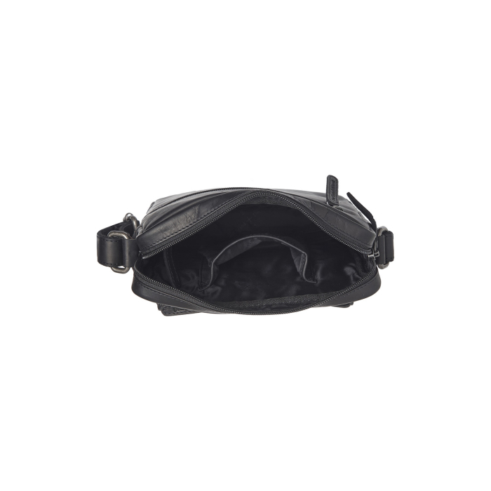 Geanta de barbati, The Chesterfield Brand, din piele naturala, Montira, Negru [4]