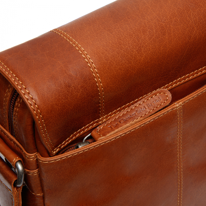 Geanta de barbati The Chesterfield Brand, din piele naturala, Nairobi, Maro coniac [4]