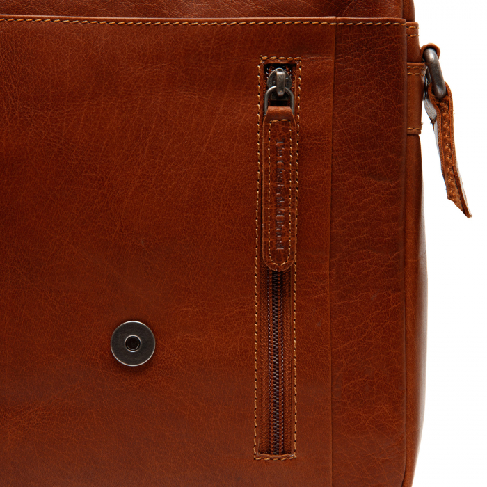 Geanta de barbati The Chesterfield Brand, din piele naturala, Nairobi, Maro coniac [2]