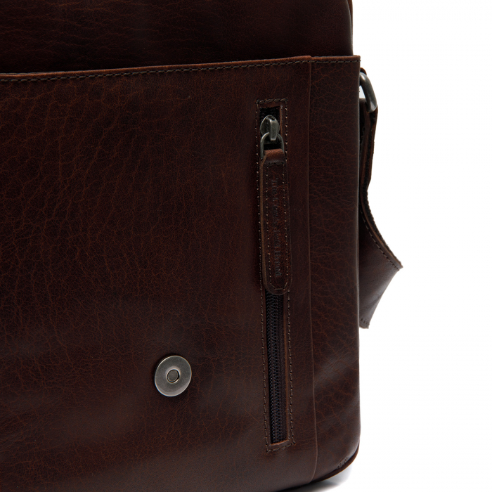 Geanta de barbati The Chesterfield Brand, din piele naturala, Nairobi, Maro inchis [2]