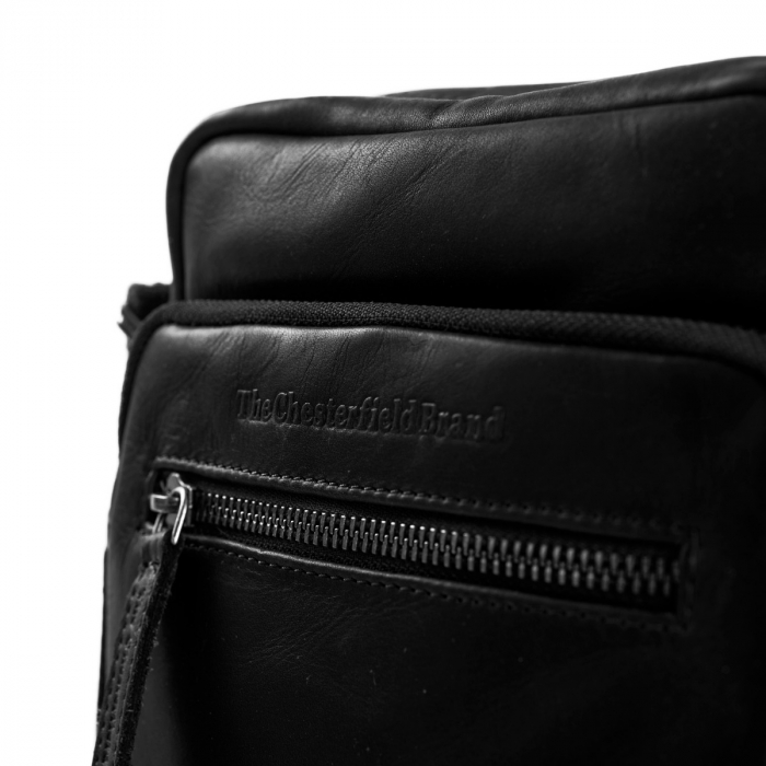 Geanta de barbati The Chesterfield Brand, din piele veritabila, Birmingham, Negru [5]
