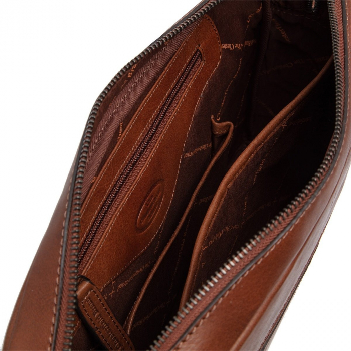 Geanta de barbati The Chesterfield Brand, Novara, Maro coniac [4]