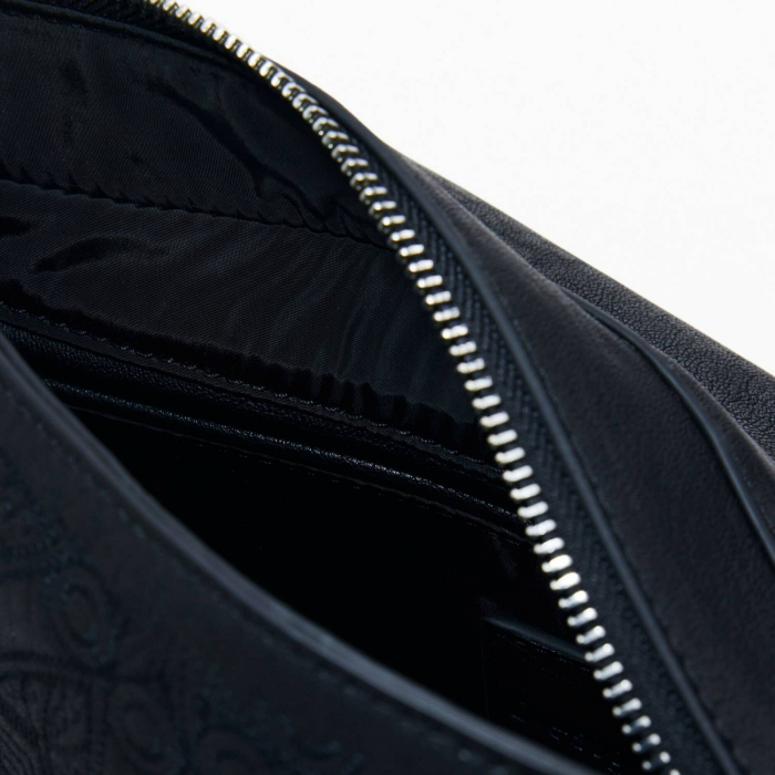 Geanta de dama 2 in 1, de mana, umar si tip rucsac, Desigual, seria Dejavu Posadas, Negru [5]