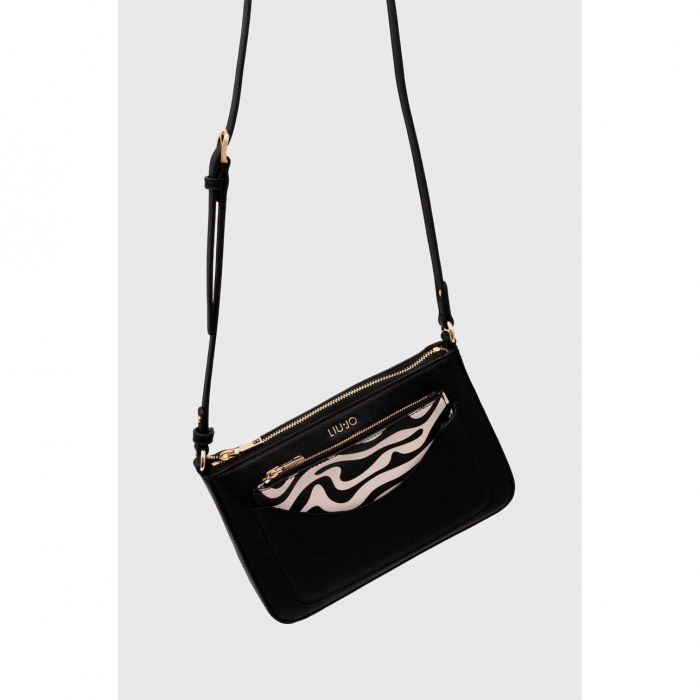 Geanta de dama crossbody cu borseta inclusa, Liu Jo AA4244, Negru [4]
