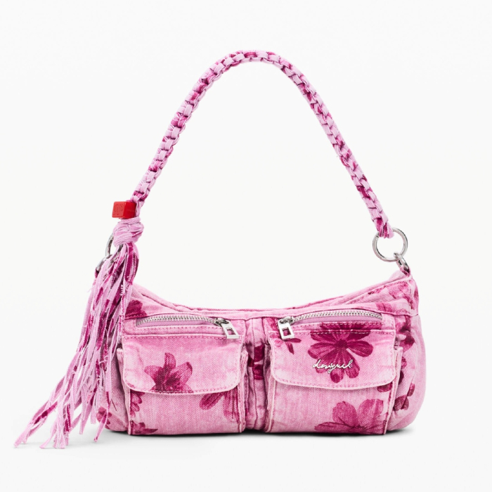 Geanta de dama, de mana si umar, Desigual, Habana, Roz [6]