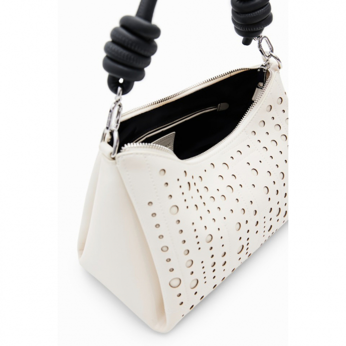 Geanta de dama crossbody, Desigual, seria Bloomer Mayari, Bej [5]
