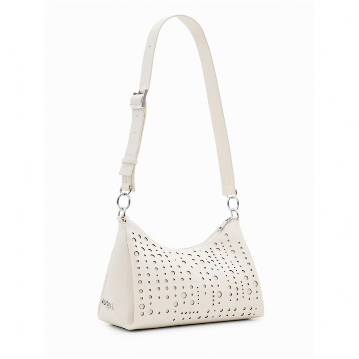 Geanta de dama crossbody, Desigual, seria Bloomer Mayari, Bej [6]