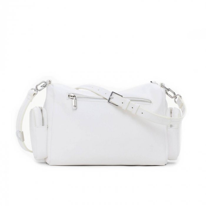 Geanta de dama crossbody, Desigual, seria Half Habana, Alb [7]