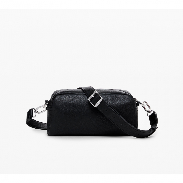 Geanta de dama crossbody, Desigual, seria Half logo Prades, Negru [5]