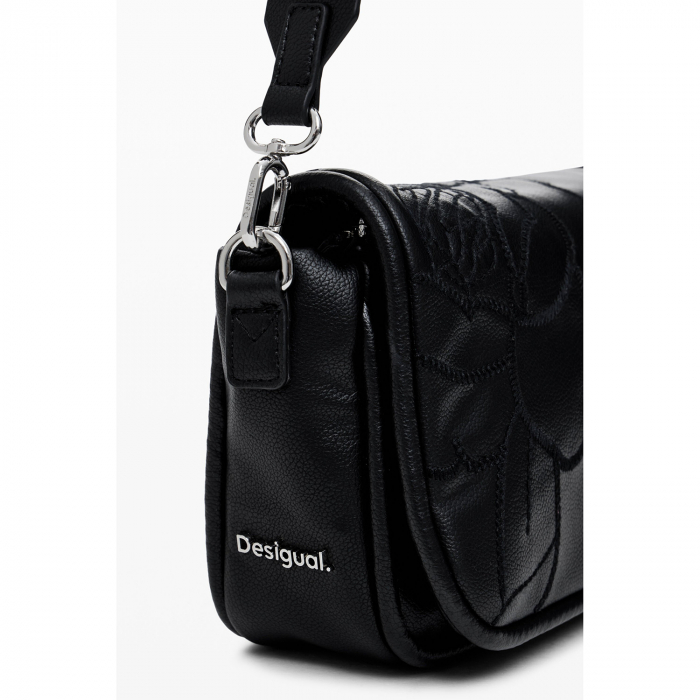 Geanta de dama crossbody, Desigual, seria Keller Gales long, Negru [6]