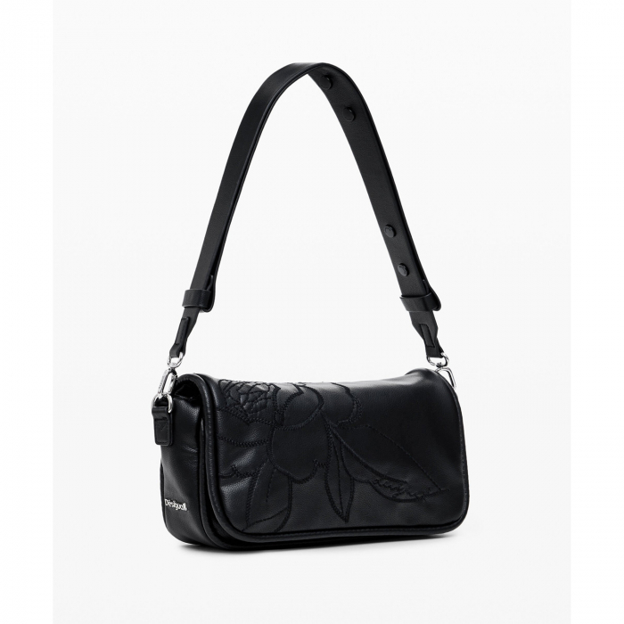 Geanta de dama crossbody, Desigual, seria Keller Gales long, Negru [3]