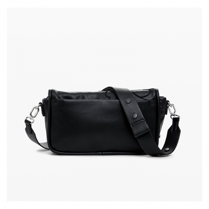 Geanta de dama crossbody, Desigual, seria Keller Gales long, Negru [4]