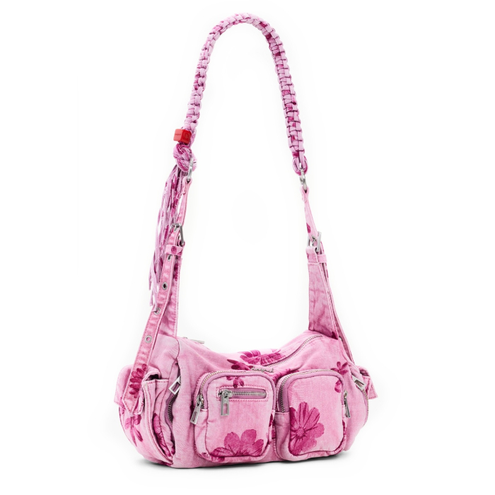 Geanta de dama crossbody, Desigual, seria Margaritas Habana, Roz [2]