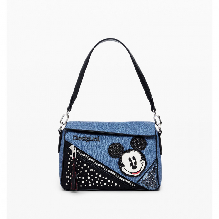 Geanta de dama crossbody, Desigual, seria Mickey Edge Phuket, Albastru [6]