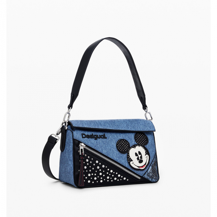 Geanta de dama crossbody, Desigual, seria Mickey Edge Phuket, Albastru [1]