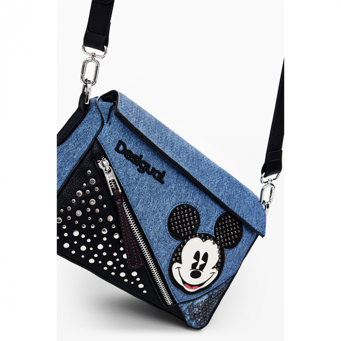 Geanta de dama crossbody, Desigual, seria Mickey Edge Phuket, Albastru [4]