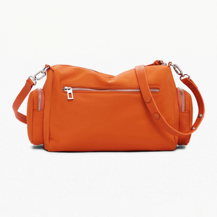 Geanta de dama crossbody, Desigual, seria Priori Habana, Portocaliu [8]