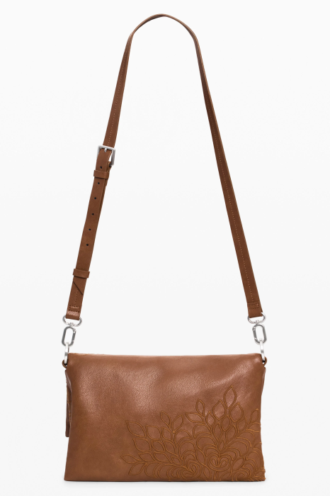 Geanta de dama crossbody, Desigual, seria Sierra Murano, Maro coniac [6]