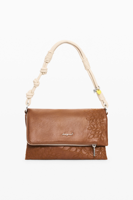 Geanta de dama crossbody, Desigual, seria Sierra Murano, Maro coniac [7]