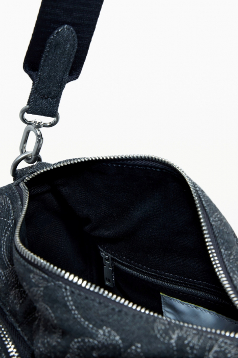 Geanta de dama crossbody, Desigual, seria Whiskey Habana Multipocket, Negru [5]