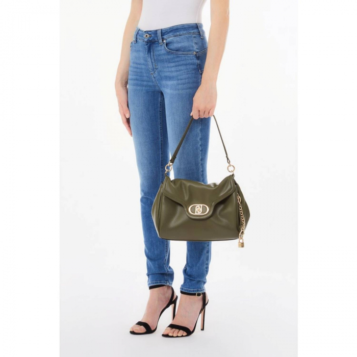 Geanta de dama hobo bag, Liu Jo, AA5018, Verde army [2]
