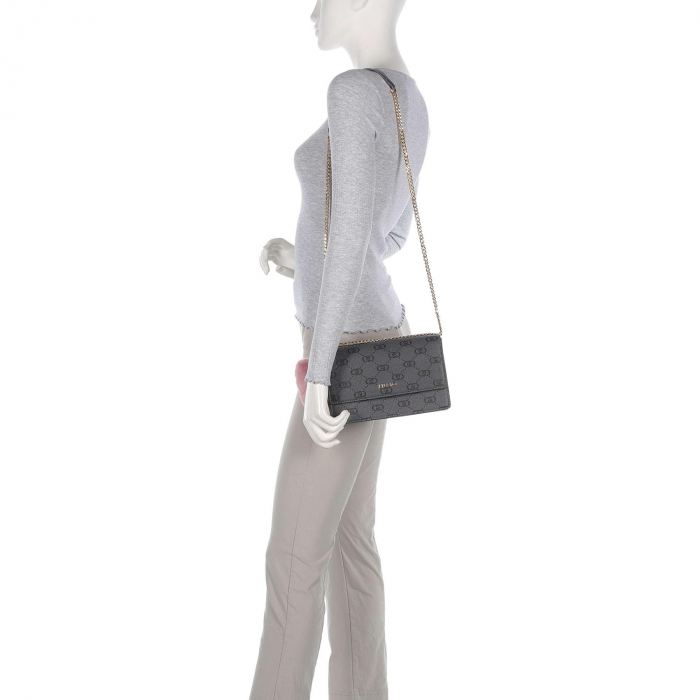 Geanta de dama crossbody, Liu Jo, AF4253, Negru [7]